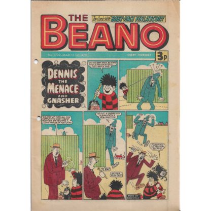 1st March 1975 - The Beano - issue 1702
