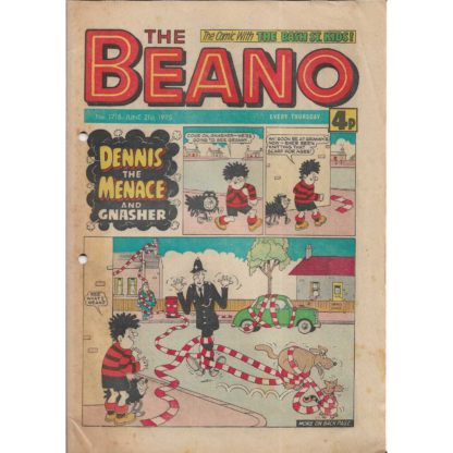 21st June 1975 - The Beano - issue 1718