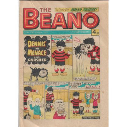 27th September 1975 - The Beano - issue 1732