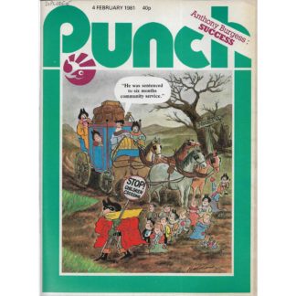 4th February 1981 - Punch magazine
