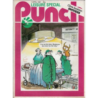 1st April 1981 - Punch magazine