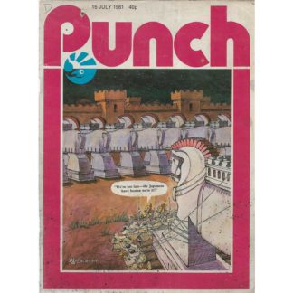 15th July 1981 - Punch magazine