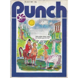 29th July 1981 - Punch magazine