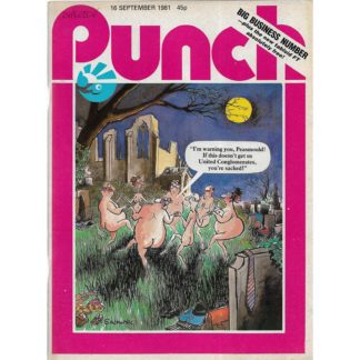 16th September 1981 - Punch magazine