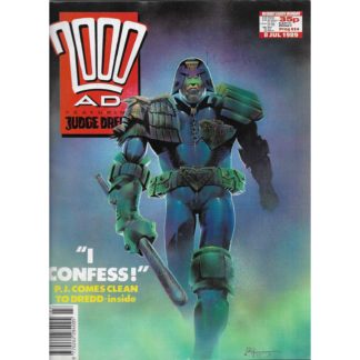 8th July 1989 - 2000 AD - issue 634