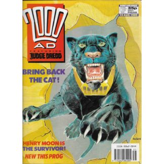 12th August 1989 - 2000 AD - issue 639