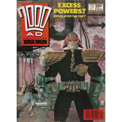 30th September 1989 - 2000 AD - issue 646