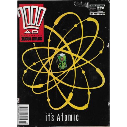 21st October 1989 - 2000 AD - issue 649