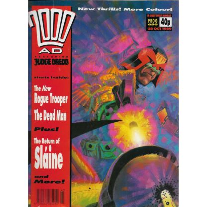 28th October 1989 - 2000 AD - issue 650