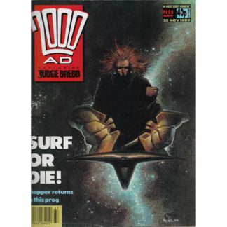 25th November 1989 - 2000 AD - issue 653