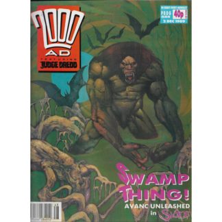 2nd December 1989 - 2000 AD - issue 654