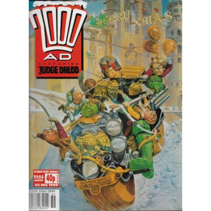 23rd December 1989 - 2000 AD - issue 658