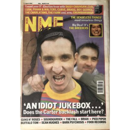 11th April 1992 - NME (New Musical Express)