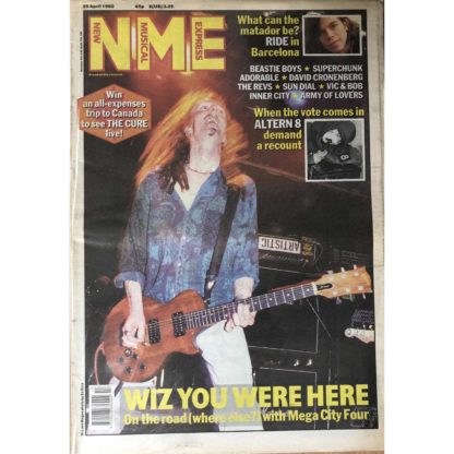 25th April 1992 - NME (New Musical Express)