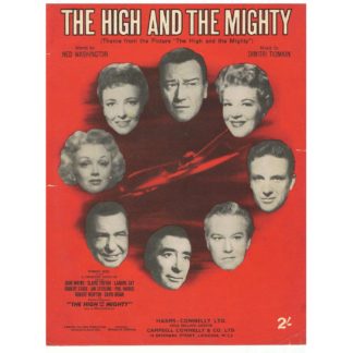 The High And The Mighty - sheet music