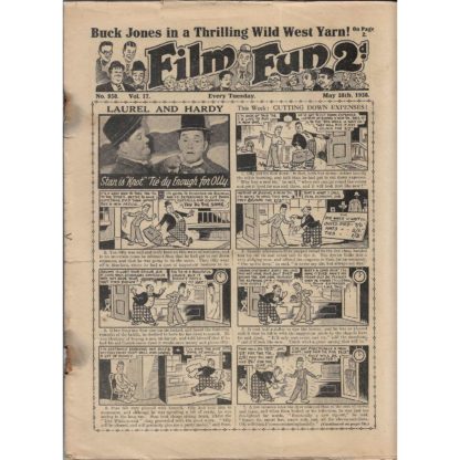 28th May 1938 - Film Fun - Laurel & Hardy