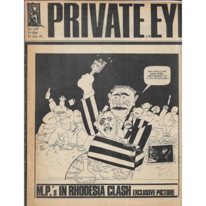 21st January 1966 - Private Eye magazine - issue 107