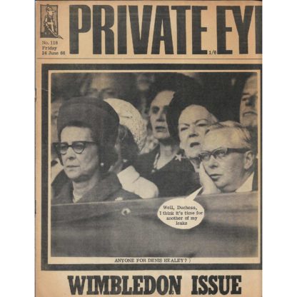 24th June 1966 - Private Eye magazine - issue 118