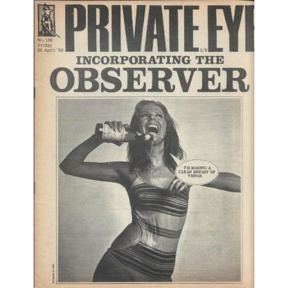 26th April 1968 - Private Eye magazine - issue 166