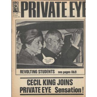 7th June 1968 - Private Eye magazine - issue 169