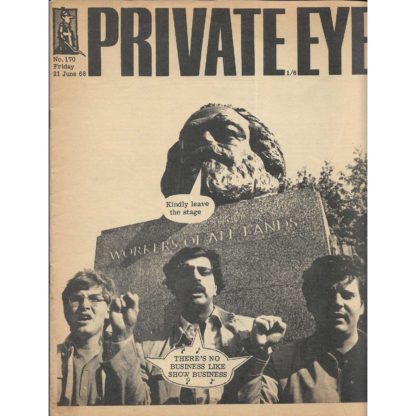 21st June 1968 - Private Eye magazine - issue 170