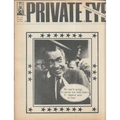 22nd November 1968 - Private Eye magazine - issue 181