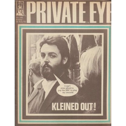 26th February 1971 - Private Eye magazine - issue 240