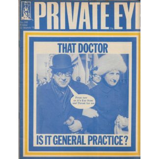 12th March 1971 - Private Eye - issue 241