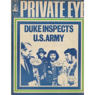 7th May 1971 - Private Eye magazine - issue 245