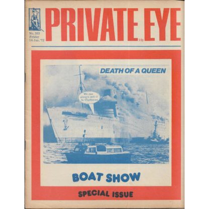 14th January 1972 - Private Eye magazine - issue 263