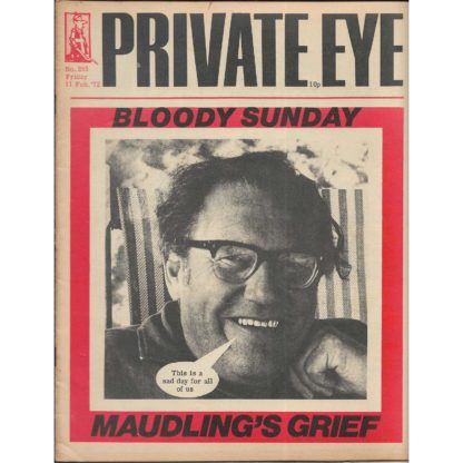 11th February 1972 - Private Eye magazine - issue 265