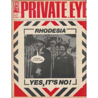 19th May 1972 - Private Eye magazine - issue 272