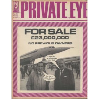 2nd June 1972 - Private Eye magazine - issue 273