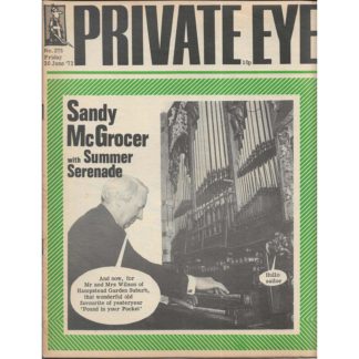 30th June 1972 - Private Eye magazine - issue 275