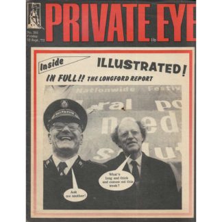 22nd September 1972 - Private Eye magazine - issue 281