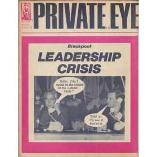 6th October 1972 - Private Eye magazine - issue 282