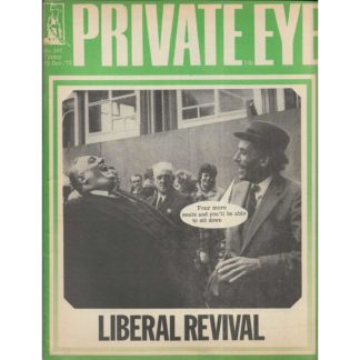 15th December 1972 - Private Eye magazine - issue 287