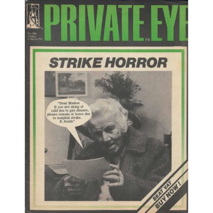 9th March 1973 - Private Eye magazine - issue 293