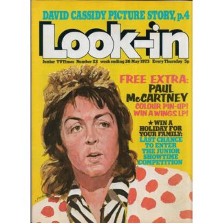 26th May 1973 - Look-in magazine