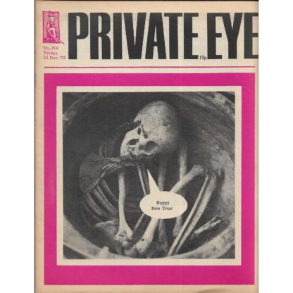 28th December 1973 - Private Eye magazine - issue 314