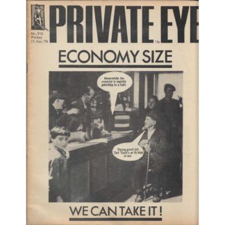 11th January 1974 - Private Eye magazine - issue 315