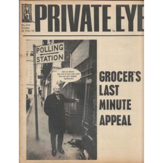 22nd February 1974 - Private Eye magazine - issue 318