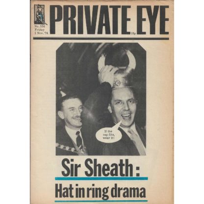 1st November 1974 - Private Eye magazine - issue 336