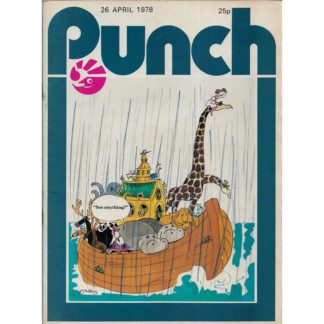 26th April 1978 - Punch magazine