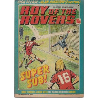 Roy of the Rovers - 24th October 1981