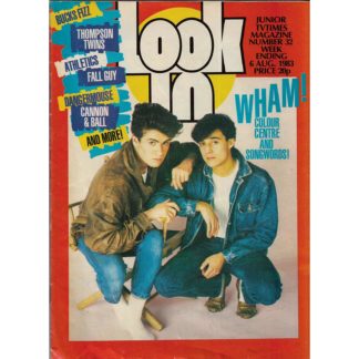 6th August 1983 - Look-in magazine