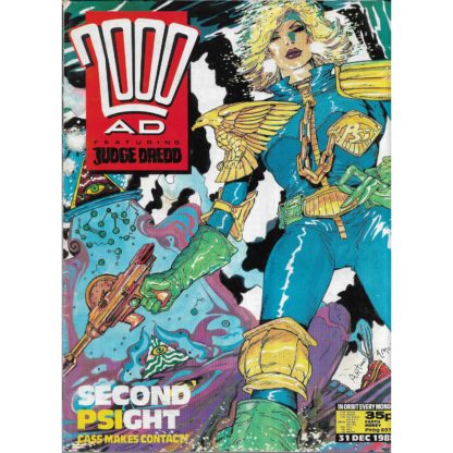 31st December 1988 - 2000 AD - issue 607