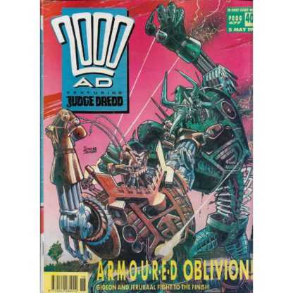 5th May 1990 - 2000 AD - issue 677