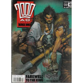 29th September 1990 - 2000 AD - issue 698
