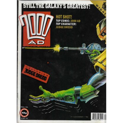 10th November 1990 - 2000 AD - issue 704